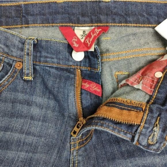 Lucky Women's Crop Jeans size 8/29 - Picture 2 of 6